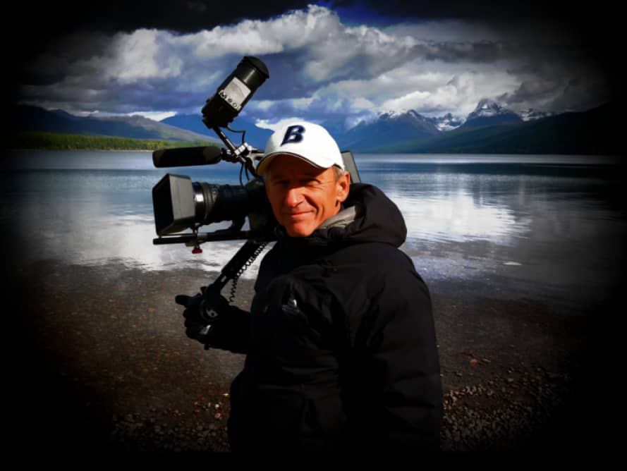 Rick Barnes on a shoot in a Alaska
